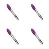 4PK Cuisena 18cm Mini Stainless Steel/Silicone Tongs - Assorted