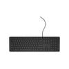 Dell Kb216 Wired Multimedia Keyboard - Black [580-ahhg]
