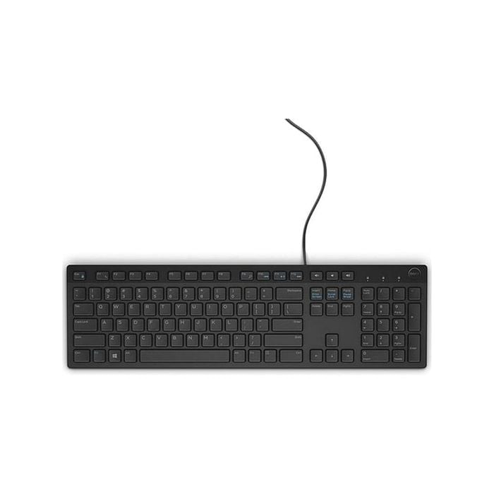 Dell Kb216 Wired Multimedia Keyboard - Black [580-ahhg]