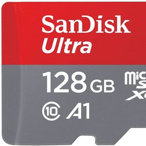 SanDisk 128GB Ultra Micro SDXC 100Mb/s Class 10 UHS-I Micro SD Card