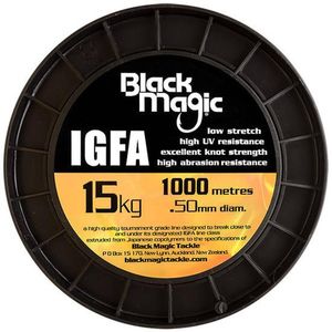 Black Magic 1000m IGFA Clear Monofilament Fishing Line 15Kg