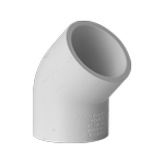 Holman 25mm 45° PVC Elbow
