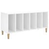 vidaXL Record Cabinet Sideboard Filing Cabinet Living Room White