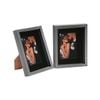 Nicola Spring Acrylic 3D Box Photo Frame with 4" x 6" Black Mount - 8" x 10" - Grey - Pack of 2