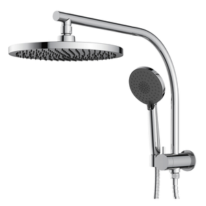 Flexispray Chrome Havana Short Twin System - 3 Star Rated, 9.0L/min