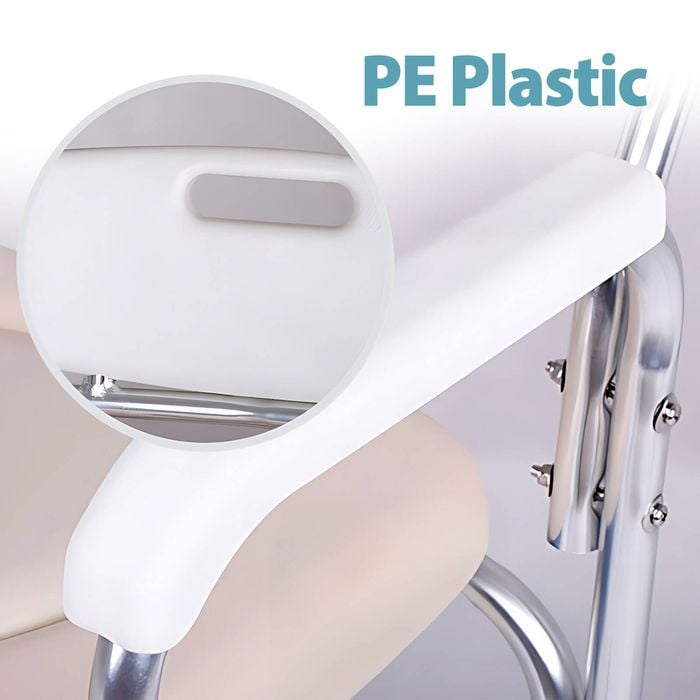 MediPro Commode Chair Bathroom Bedside Foldable Toilet Chair Shower ...