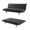 Foret Grey Sofa Bed Futon Couch Recliner 3-seater Lounge Convertible Sleeper