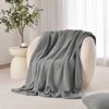 Dreamaker Otis Teddy Fleece Double-Sided Throw 130x160cm Fog