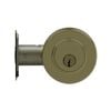 Schlage Polished Brass Round Double Cylinder Deadbolt