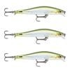 3x Rapala 9cm RipStop Shallow Jerkbait Hard Body Fishing Lures - Herring