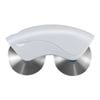 Culinare Magislice 23.5cm Double Wheel Pizza Cutter Slicer - White