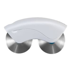 Culinare Magislice 23.5cm Double Wheel Pizza Cutter Slicer - White
