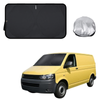 Front Windscreen Sun Shade for VolksWagen Multivan 2003 - 2015 (T5) - XL 160 x 100 cm - Black