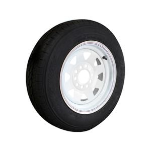 Sunrise Trailer 13" Wheels Rim And Tyre Fitted - Ford/ht Universal, 155r13lt - Wrtfht13p155