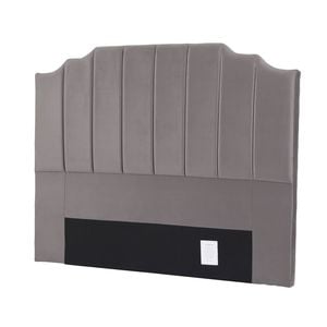 Artiss Bed Head Headboard Queen Velvet 153cm - Grey