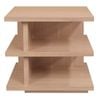 Hudson Oversized Square Side Table (Natural)