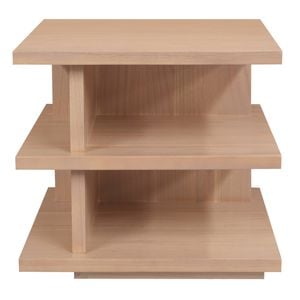 Hudson Oversized Square Side Table (Natural)
