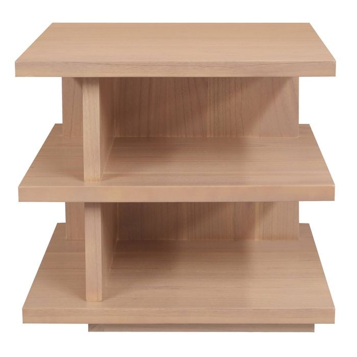 Hudson Oversized Square Side Table (Natural)