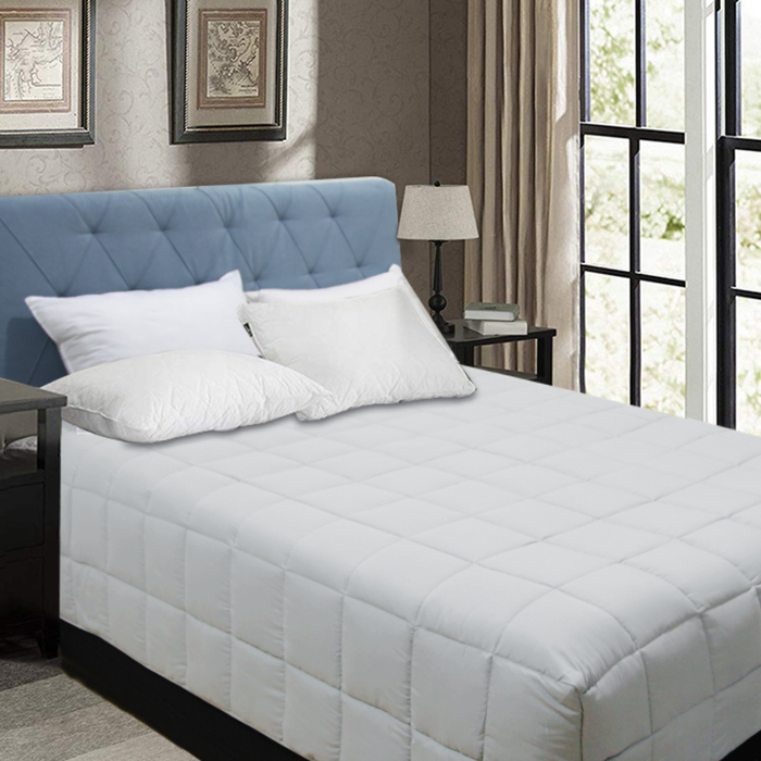 Shangri-La Linen Bamboo Blend Box End Quilt
