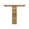Lugna 1800 - 2100mm Sand Pack 4 Opening Built in Wardrobe Package