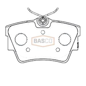 Rear Brake Pads For Renault Trafic X82 15~27, Mitsubishi Express Sn 20~22