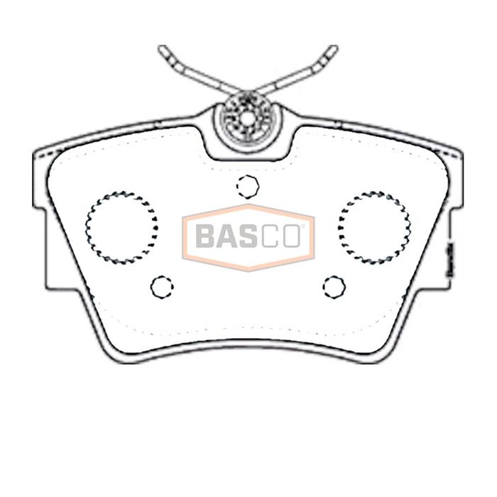 Rear Brake Pads For Renault Trafic X82 15~27, Mitsubishi Express Sn 20~22