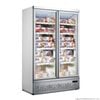 Thermaster LG-1000GBMF Double glass door colourbond upright freezer bottom mounted