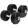 METEOR 25kg Adjustable Dumbbell Set for Home Gym