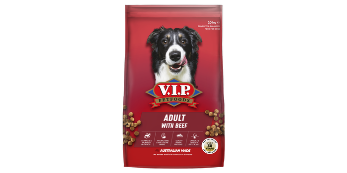 VIP 20kg Adult Dry Dog Food