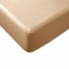 Essentially Home Living Polyester Cotton Fitted Sheet 33cm Wall Apricot Single