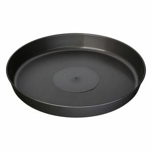 IP Plastics 28cm Charcoal Round Saucer - 28cm