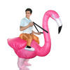 Adult Fan Inflatable Flamingo Party Costume Halloween Stag Funny Blow Up - Pink