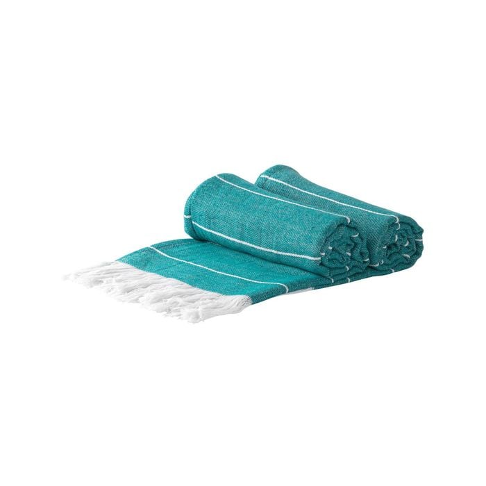 Nicola Spring Set Of 4 Turkish Cotton Towels - Aqua