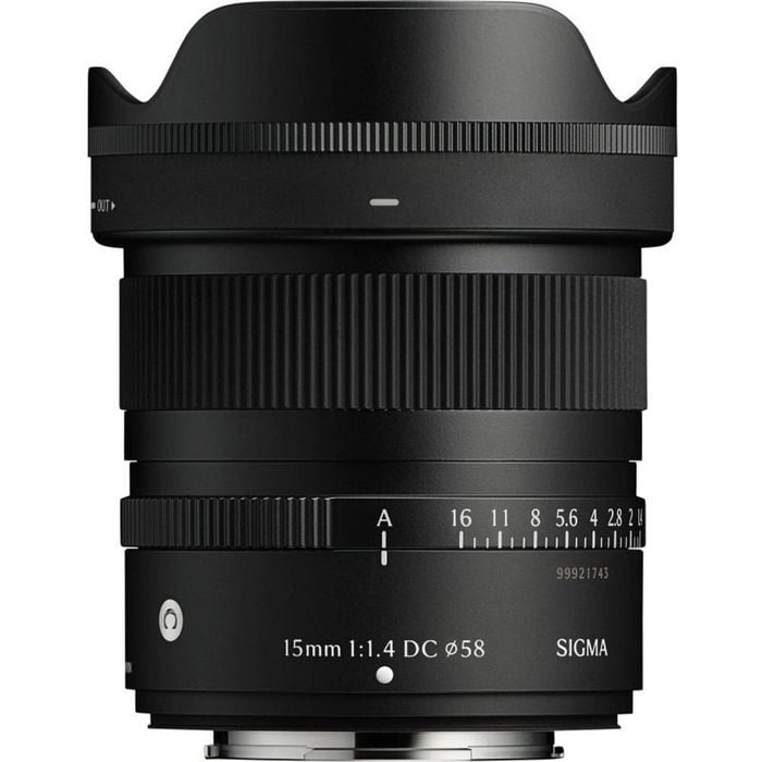 Sigma 15mm F/1.4 Dc Contemporary Lens - Fuji X Mount