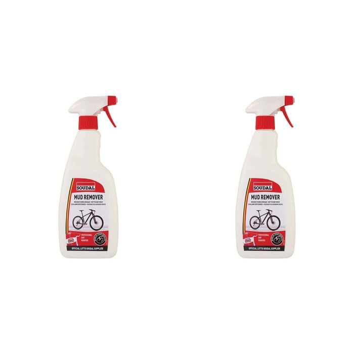 2PK Soudal Bike/Bicycle Mud/Dirt Remover Spray Bottle 1L