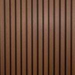 Ekodeck 219 x 26mm 1.8m Hazelwood Batten Screen Castellated Panel