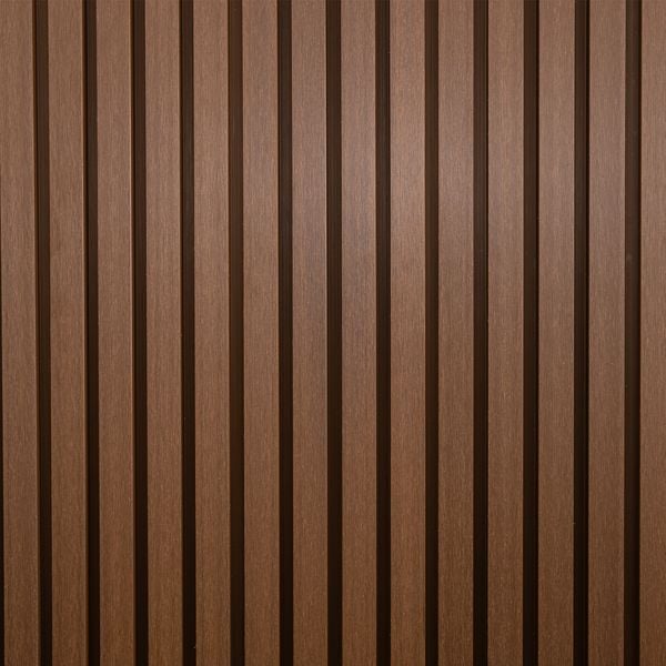 Ekodeck 219 x 26mm 1.8m Hazelwood Batten Screen Castellated Panel