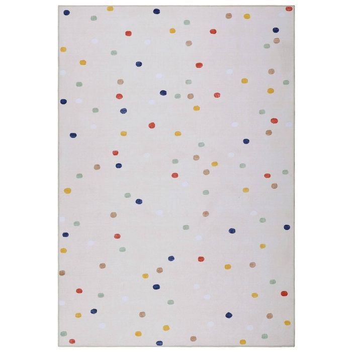 MaxFind 140 x 200cm Washable Dotty Rug