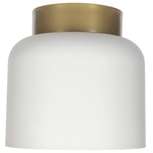 Brilliant Lighting 18cm White Rene DIY Install Batten Fix Light Shade