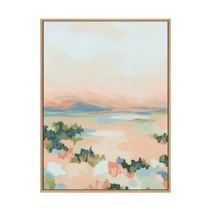 Artey | Desert Colors I - Framed Canvas - Natural Frame - 45 x 60cm