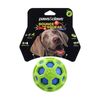 Paws And Claws TPR Cage Ball W/ Squeaker Pet Dog Fetch/Chase Toy 9cm Assorted