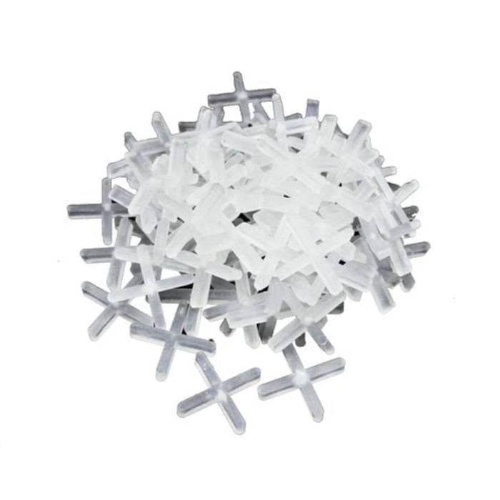 Ezitile 5.0mm Cross Tile Spacer - 100 Pack