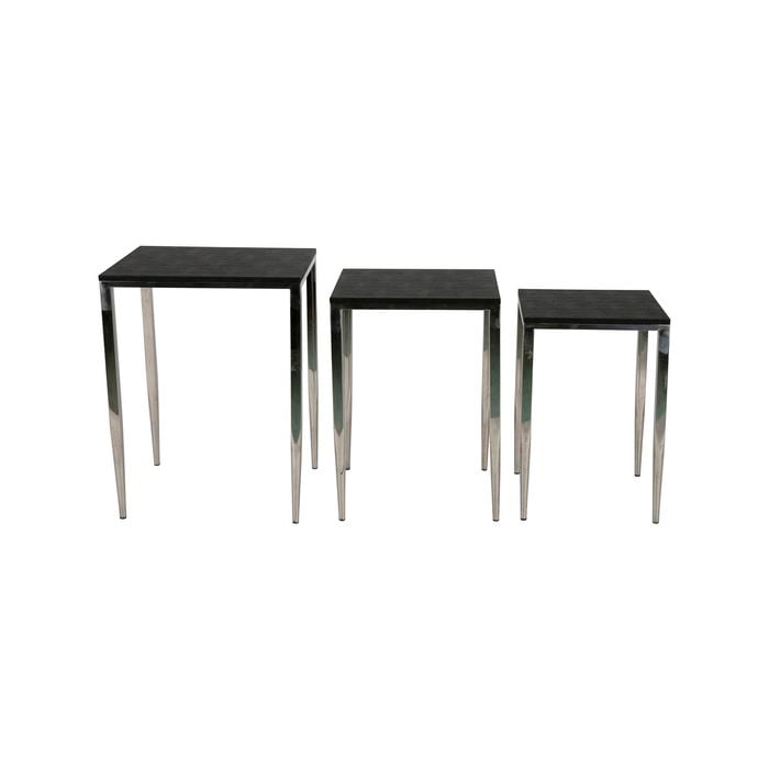 Alor Set 3 Shagreen Tables