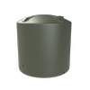 Melro Tanks 8000L Mist Green Round Poly Water Tank