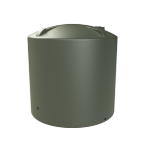 Melro Tanks 8000L Mist Green Round Poly Water Tank