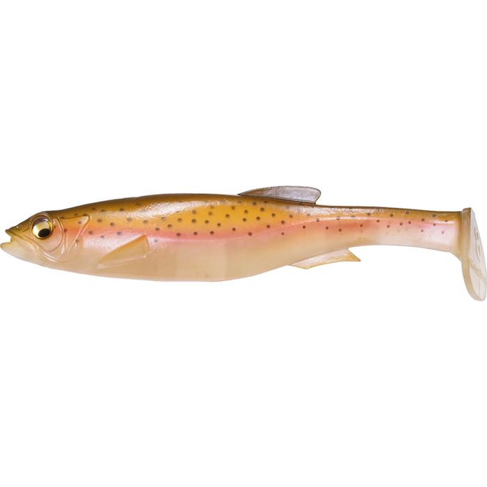Megabass Magdraft 8" Soft Plastic Swimbait Fishing Lure Stealth Rainbow