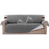 Smarcute 4 Seater Waterproof Sofa Cover Couch Cushion Furniture Protector Grey