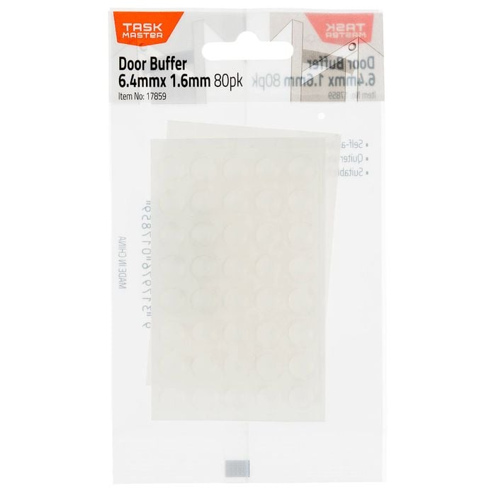 Taskmaster 6.4 x 1.6mm Door Buffer - 80 Pack