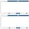 NRL Car Number Plate Frame - Set Of Two - Parramatta Eels - Front/Back