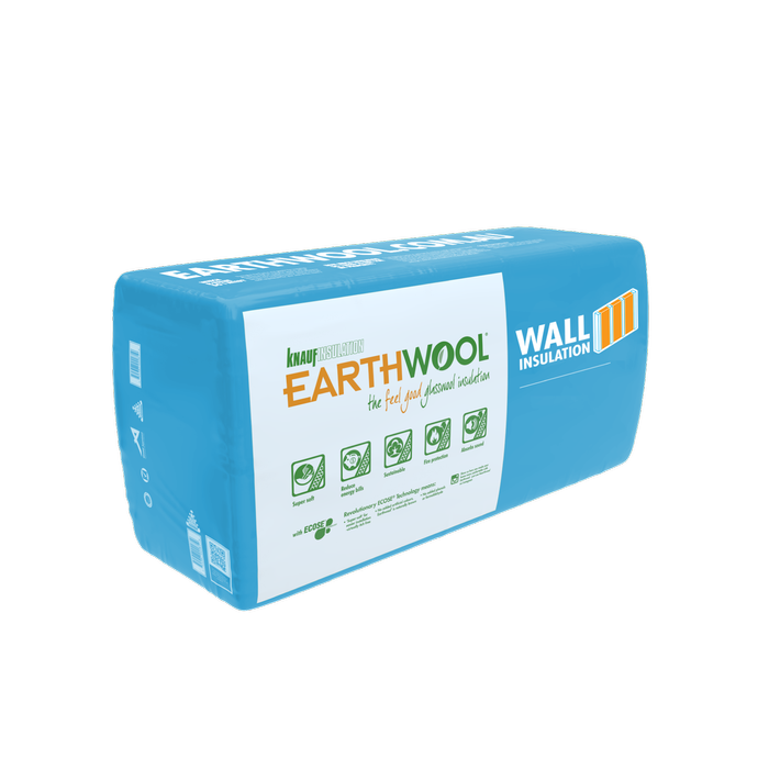 Earthwool R2.0 HD 75 x 580 x 1160mm 13.46m² Insulation Wall Batt - 20 Pack - 75 x 580 x 1160